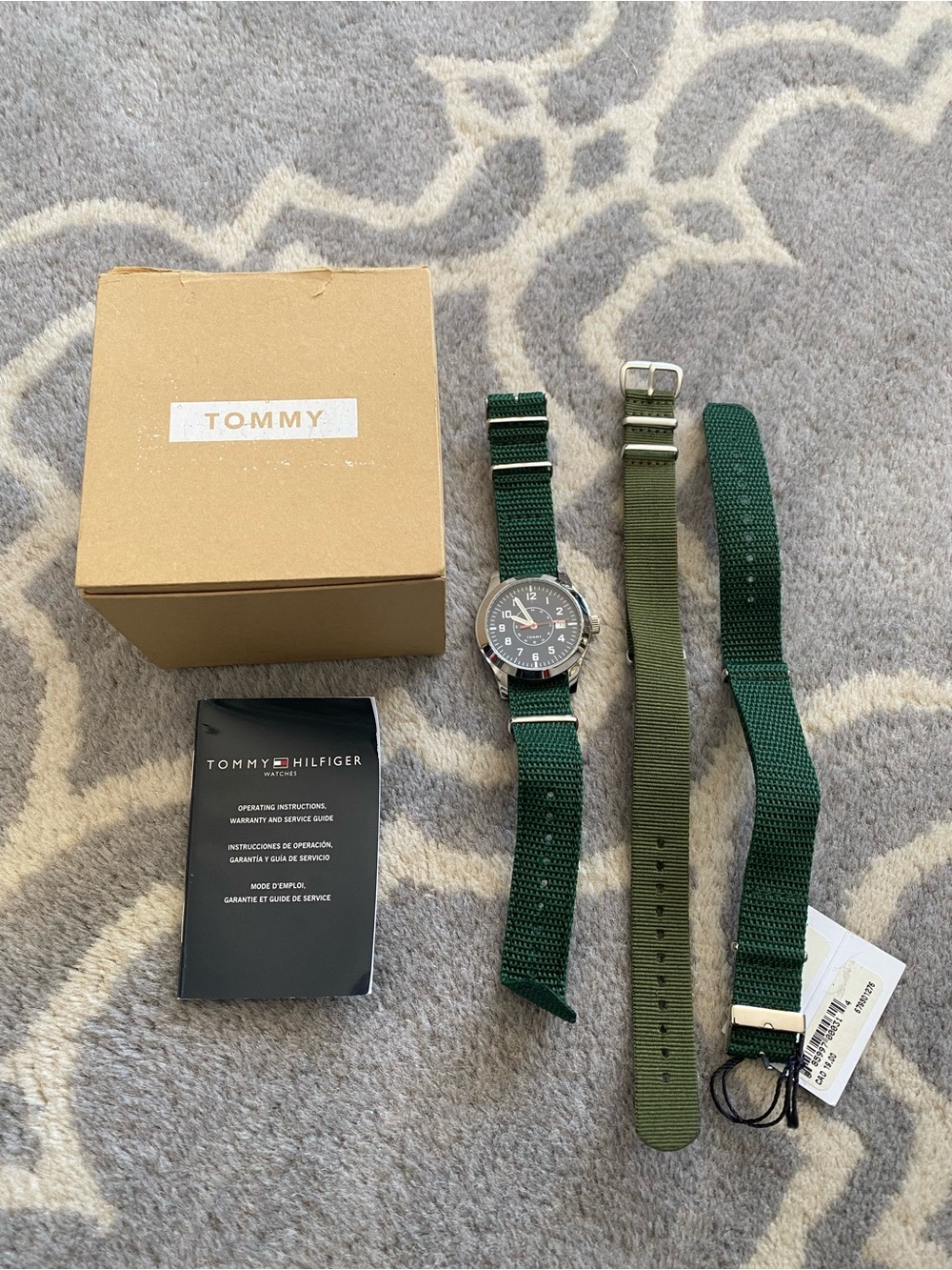 Tommy Hilfiger Watch with Extra Straps New